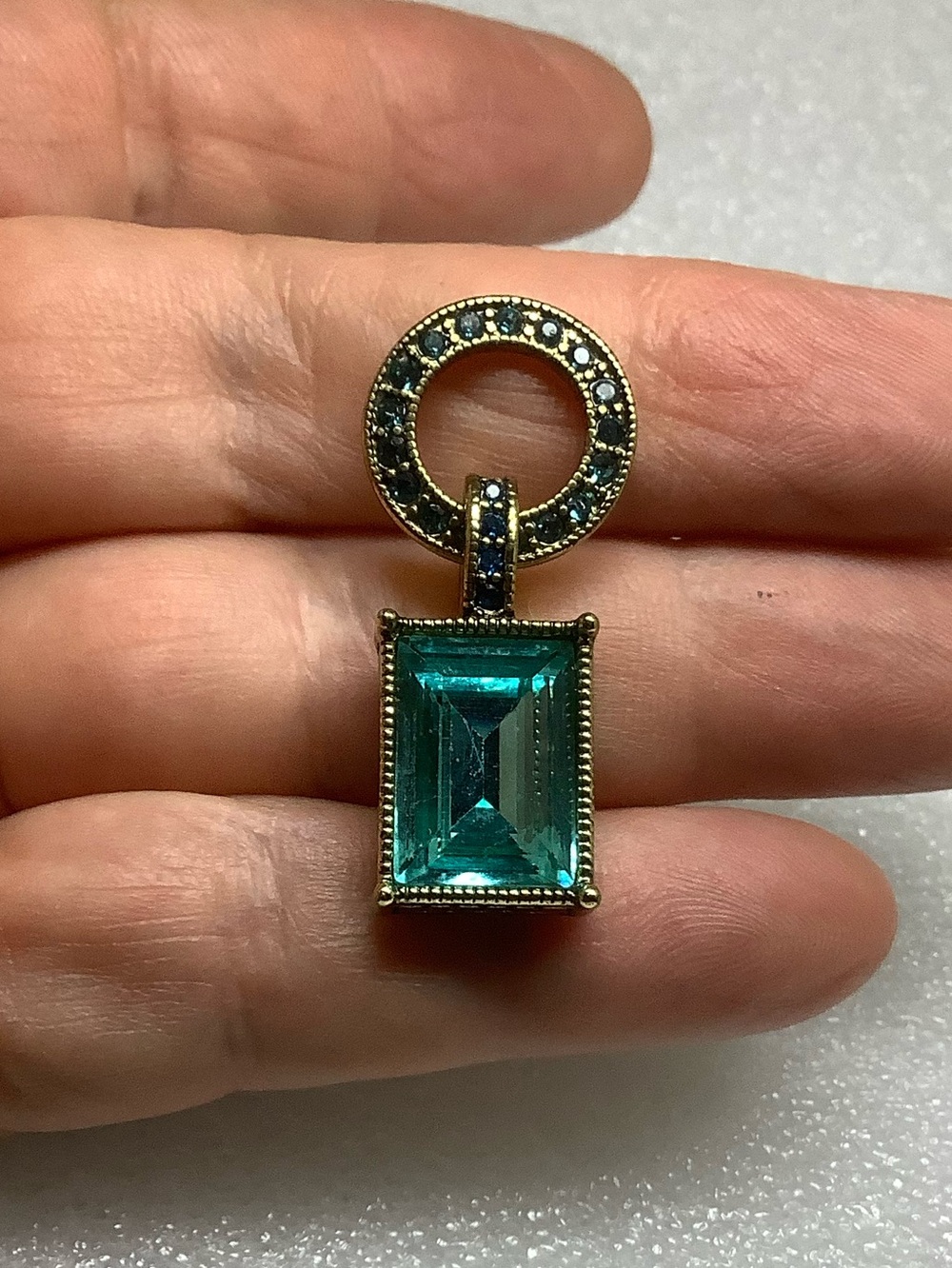 Heidi Daus Swarovski Crystal Pendant Charm
